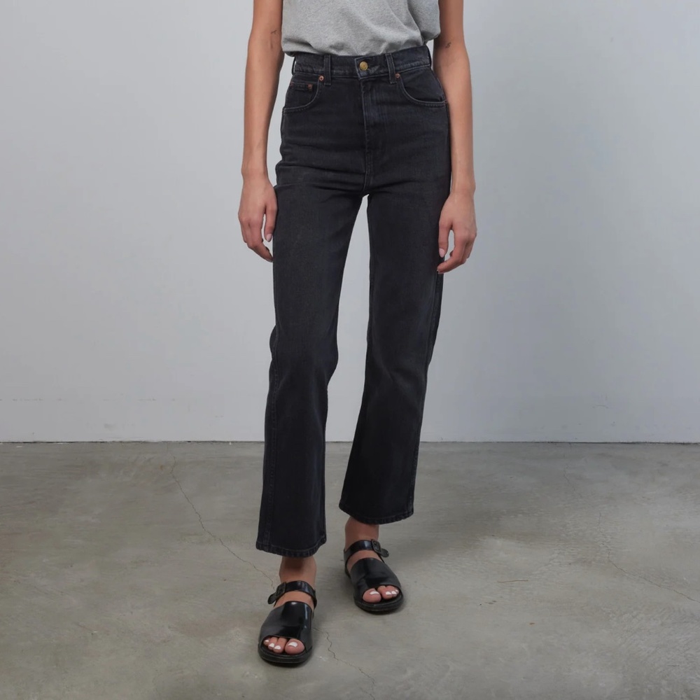 B Sides Plein Relaxed Straight Stil Black 28 BSIDES Jeans